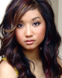 Brenda Song in a heart capturing photo